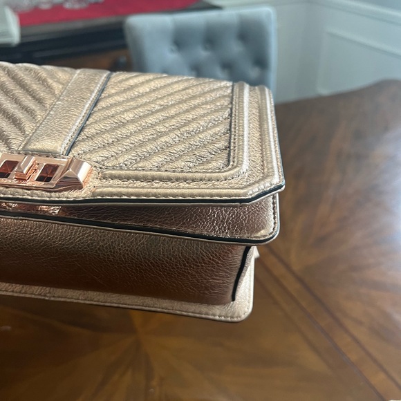 Rebecca Minkoff rose gold handbag. Never used. NWT - Picture 5 of 6